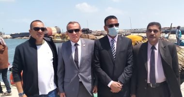 افتتاح موسم الصيد الجديد ببحيرة البردويل على ساحل شمال سيناء