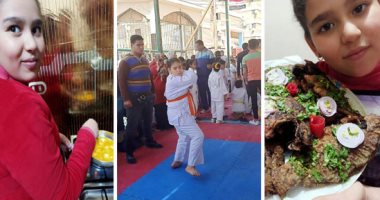 "قاهرة التوحد" الطفلة أسماء تتحدى الظروف وتتحول لبطلة كاراتيه وشيف أطعمة وحلويات.. الأم: ابنتى كانت منفصلة عن العالم 7 سنوات.. والأب: تحقق المستحيل بإدارة الله واستحقت عن جدارة لقب المبدعة الصغيرة.. صور