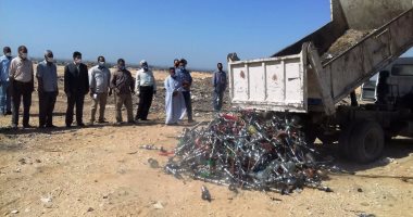 مصادرة 732 شيشة بحملة على المقاهى المخالفة بمدن سوهاج  