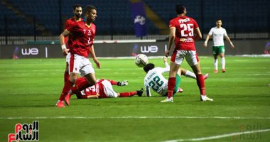 الأهلي ينجو من فخ المصري ويواصل مطاردة الزمالك على القمة.. محمد شريف يواصل التوهج بهدفين.. موسيمانى يتجاوز محطات ضغط المباريات بامتياز.. وعلى ماهر يقدم مباراة تاريخية رغم الهزيمة