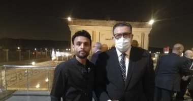 ميدو جابر ودابو يحضران عزاء عم رجب بكار .. صور