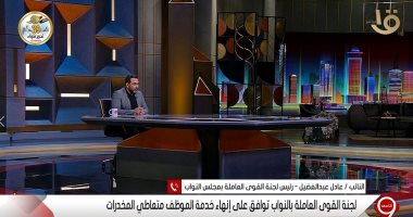 القوى العاملة بالنواب: انتهينا من مشروع قانون إنهاء خدمة الموظف المتعاطى