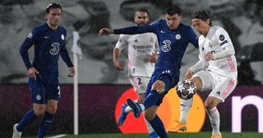 أهداف الثلاثاء.. تعادل الريال وتشيلسي بدورى الأبطال وفوز الأهلى على المصرى