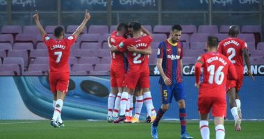 ملخص وأهداف مباراة برشلونة ضد غرناطة في الدوري الإسباني.. فيديو