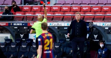  إيقاف كومان مدرب برشلونة مباراتين وغيابه عن مواجهتى فالنسيا وأتليتكو رسميا