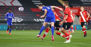 ليستر سيتى يتعادل مع ساوثهامبتون 1-1 فى الدروي الإنجليزي.. فيديو