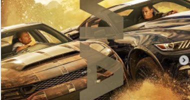 تيريس جيبسون يبدأ العد التنازلى لعرض Fast 9 ببوسترات تجمع ديزل وسينا