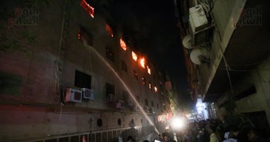 الداخلية: خلل فى التوصيلات الكهربائية وراء حريق كنسية مارمينا