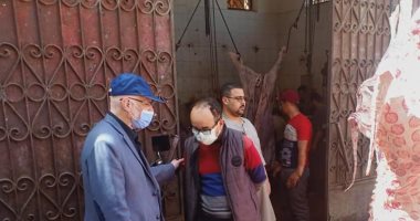 وكيل بيطرى الغربية يتابع عمليات الذبح بالمجازر استعدادا للعيد وشم النسيم