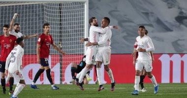 ريال مدريد يواصل مطاردة أتلتيكو بفوز مثير على أوساسونا في الليجا.. فيديو
