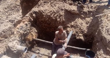 بدء أعمال مبادرة حياة كريمة بقرية أبيانه بمطوبس فى كفر الشيخ.. صور