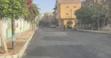 حياة كريمة.. إنهاء رصف طريق النجاح وبدء العمل بطريق الحسينية ببنى مزار المنيا