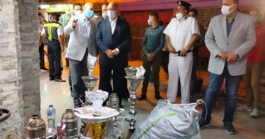 محافظ القاهرة يفاجئ كافيهات مصر الجديدة والنزهة.. صور