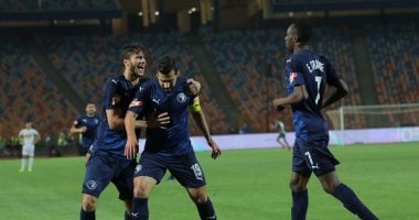 عبد الله السعيد يتقدم بالهدف الأول لبيراميدز أمام الزمالك.. فيديو وصور