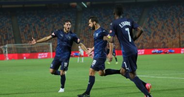بيراميدز يتقدم على الزمالك 1 / 0 بهدف عبد الله السعيد فى الشوط الأول.. ضور