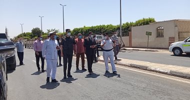 جولة لمدير أمن سوهاج للتأكد من الالتزام بإغلاق الحدائق والمتنزهات فى شم النسيم.. فيديو
