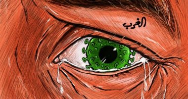 أوروبا تئن من ارتفاع إصابات فيروس كورونا فى كاريكاتير اماراتى