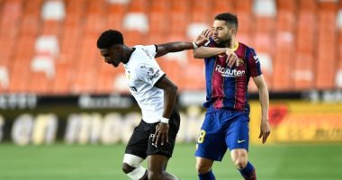 شكوك حول لحاق ألبا بقمة برشلونة ضد أتلتيكو مدريد فى الليجا.. فيديو