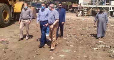 محافظ الشرقية: إعادة تشغيل مصنع تدوير القمامة لاستيعاب المخلفات بمختلف أنواعها