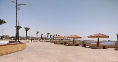 كورنيش السويس خالٍ من المواطنين في شم النسيم بسبب كورونا .. لايف وصور