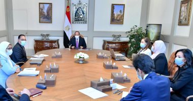 الرئيس السيسى يتابع مستجدات المشروع القومي لتنمية الأسرة المصرية.. ويوجه بتحقيق التوازن بين معدلات النمو السكاني والاقتصادي والارتقاء بخصائص السكان.. والارتقاء بجودة حياة المواطن من كافة الجوانب