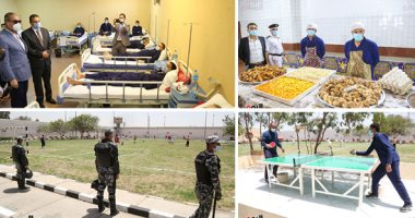 رئيس قطاع السجون: لا يوجد شخص واحد خلف الأسوار بدون أمر قضائى.. لا فرق بين سجين وآخر فى المعاملة.. أفرجنا عن 5 آلاف سجين خلال رمضان ونجهز قوائم العيد.. وتطهير العنابر يتم باستمرار.. صور وفيديو