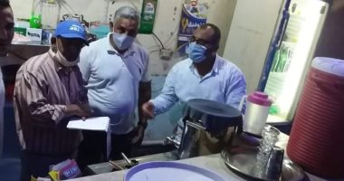 تحرير 50 مخالفة لمواطنين بدون كمامات فى حملات بمدن البياضية وأرمنت بالأقصر.. صور