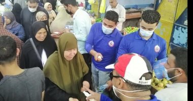 متطوعون ينتشرون بمدن شمال سيناء للتوعية بمخاطر كورونا.. صور