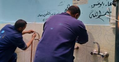 مياه أسيوط: تركيب 5500 قطعة موفرة بالمساجد الأهلية والكنائس