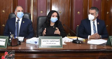 مايا مرسى: المرأة تعيش عصرها الذهبى بعهد السيسى.. ونتمنى وصول نسبتها بالبرلمان 50%.. صور