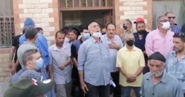 تشييع جثمان مدحت فقوسة إلى مثواه الأخير فى بورسعيد.. لايف