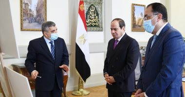 الرئيس السيسى يتابع التحقيقات والدروس المستفادة من حادث جنوح "إيفرجيفن".. ويؤكد تقديره مجددا للإدارة الناجحة لأزمة السفينة بجهود وخبرات مصرية خالصة.. ويوجه بالاستمرار فى مشروعات تطوير مرافق هيئة قناة السويس