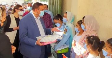محافظ البحيرة: 10 آلاف جنيه لكل عروس من فتيات دار الرعاية الاجتماعية بدمنهور