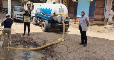 رئيس شركة مياه المنوفية يتابع ميدانيا أعمال الإصلاح بشبين الكوم