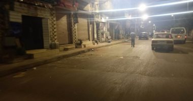 تحرير 132 محضراً لأصحاب المحال والمقاهي بكفر الشيخ في اليوم الثاني من قرار الغلق.. صور 