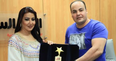 "اليوم السابع" تكرم النجمة سمية الخشاب عن مسلسل موسى.. صور