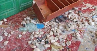 آثار الفوضى بالمسجد الأقصى بعد فشل محاولة اقتحام الاحتلال الإسرائيلى.. صور