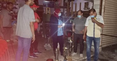 فض سرادق عزاء وتحرير 159 محضراً لمخالفى قررار غلق المحال بكفر الشيخ.. صور
