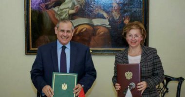 مصر وروسيا توقعان على إعلان النوايا لتدشين عام التبادل الإنسانى 2021/2022