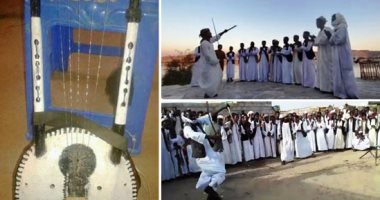 "الباسنكوب" آلة الفرح والعشق عند أهالى جنوب البحر الأحمر.. أساسية فى أفراحهم.. يجمع الرعاة أغنامهم بها.. تعد أشهر آلات العزف الوترية.. ورفيقة لرقصات قبائل البجا مثل رقصة الهوسيت الشهيرة.. صور
