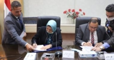 بروتوكول تعاون بين القومى للبحوث وشئون البيئة لوضع حلول لقرية العكرشة بالقليوبية