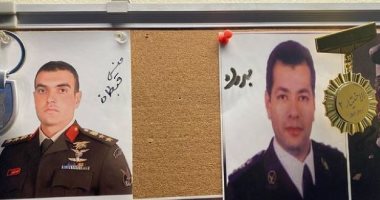 بيتر ميمى يوجه رسالة شكر للشهداء الأبطال "محمد مبروك" و"أحمد منسي"