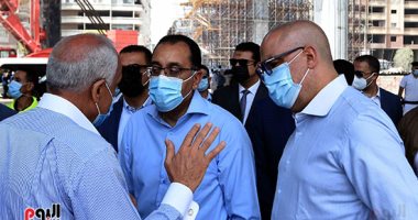 رئيس الوزراء يتفقد أعمال محور الفريق كمال عامر "الزمر سابقا"