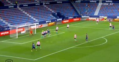 ليفانتي ضد برشلونة.. أصحاب الأرض يتعادلون فى 3 دقائق 2-2 "فيديو"