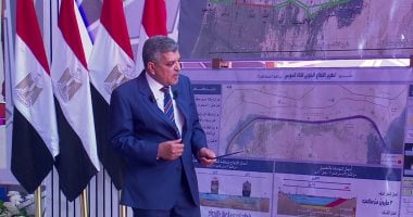 الفريق أسامة ربيع يقدم مقترحا للرئيس السيسى بإنشاء قناتين جدد لإزدواج منطقة البحيرات
