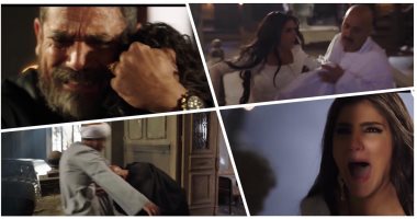 مسلسل نسل الأغراب الحلقة 29.. عساف ينتقم لغروره ويطلق جليلة فى ليلة الدخلة ويخبرها بقتل ابنها سليم.. وينتقم من أخيه على عمله مع غفران وقت سجنه ويأمر برمى جثته.. وأمير كرارة يرد بقتل حمزة ويرسل جثته للسقا.. صور