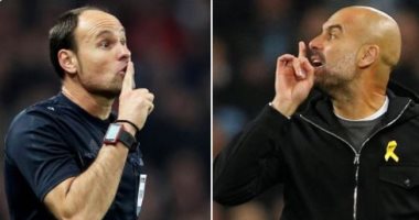 حكم نهائي دوري أبطال أوروبا.. عدو جوارديولا ومانشستر سيتي