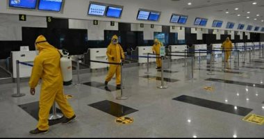 عمليات تعقيم موسعة بجميع المطارات المصرية استعدادا لعطلة عيد الفطر المبارك