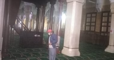 تطهير وتعقيم 4 آلاف و30 مسجدا لأداء صلاة العيد بمدن وقرى كفر الشيخ.. صور