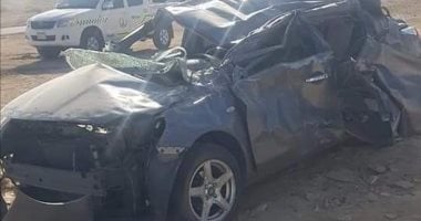 مصرع 5 أشخاص وإصابة 16 آخرين فى حادث تصادم على طريق سوهاج البحر الأحمر